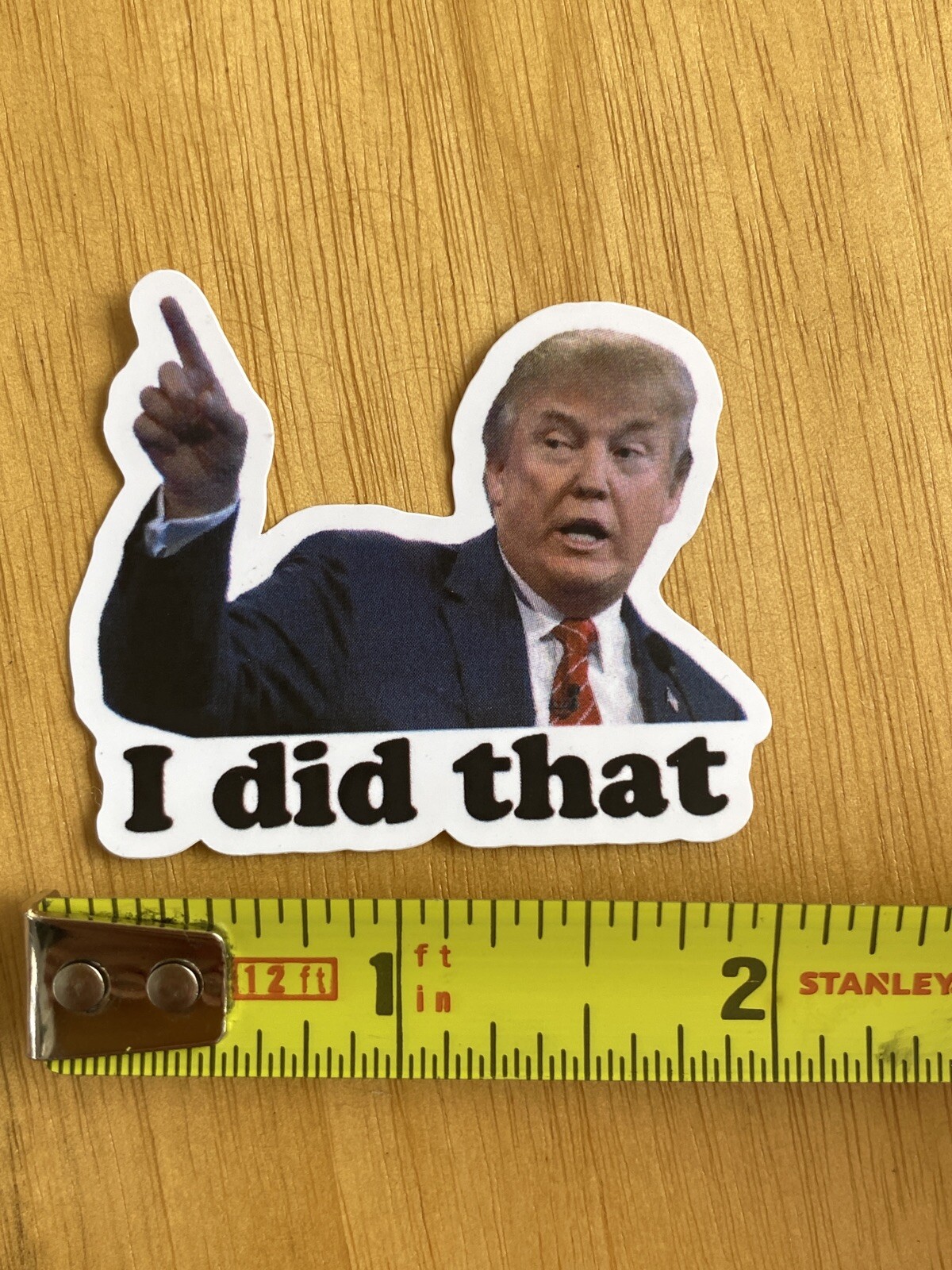 Trump I DID THAT Stickers Decals Car Gas Pump Stickers Station 2" Stickers