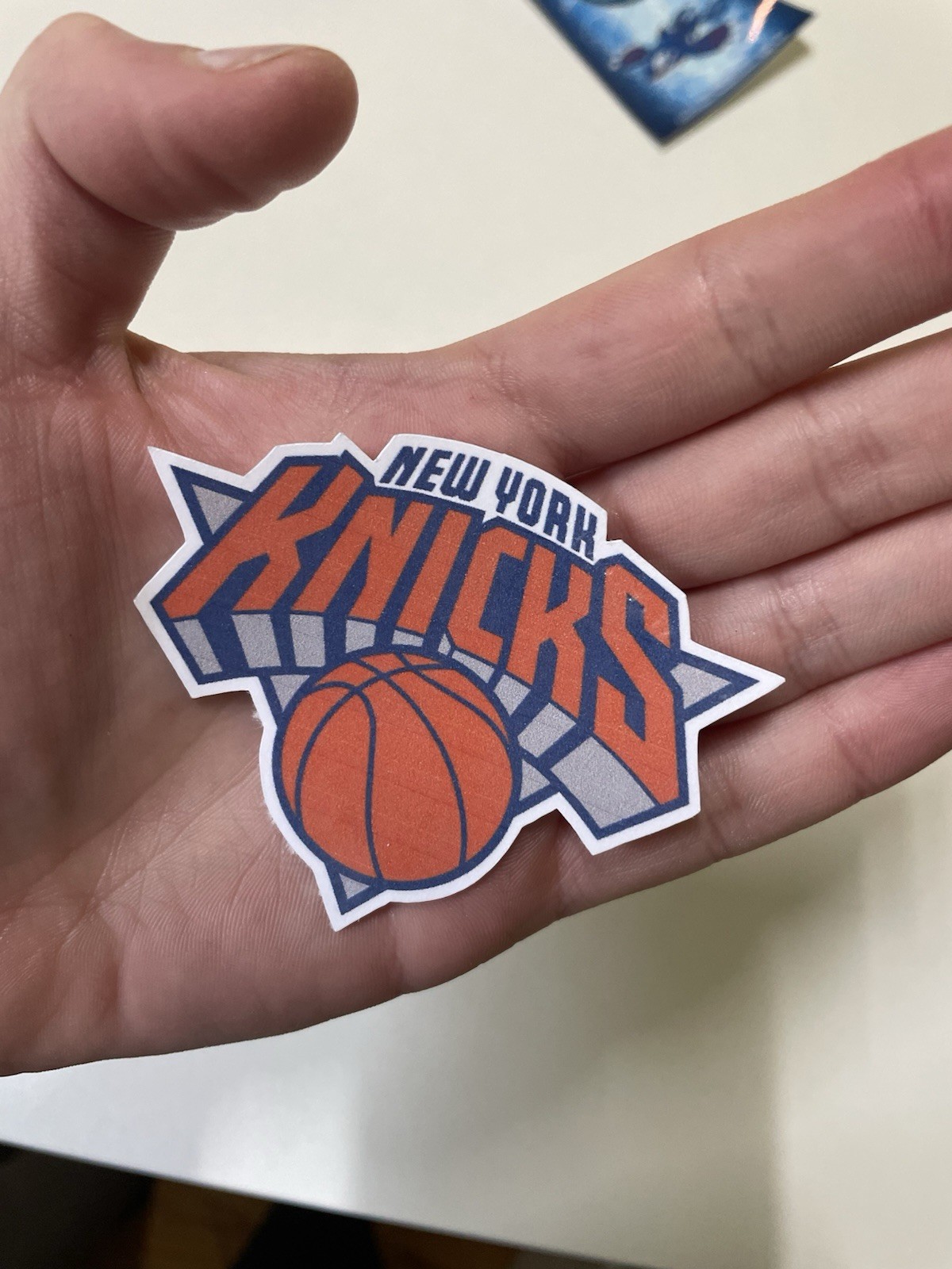 new york knicks sticker decal for cups, laptop, water bottles