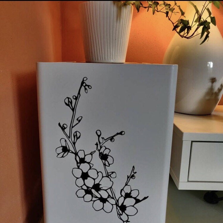 BEAUTIFUL Cherry blossom Vinyl Decal, 9 Inches. PINK*
