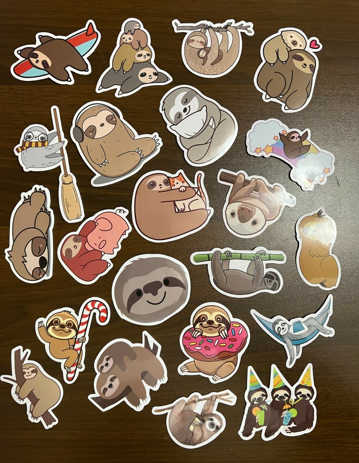 SLOTH (C)~ Cartoon~ Stickers Pack~ anime 50 PC