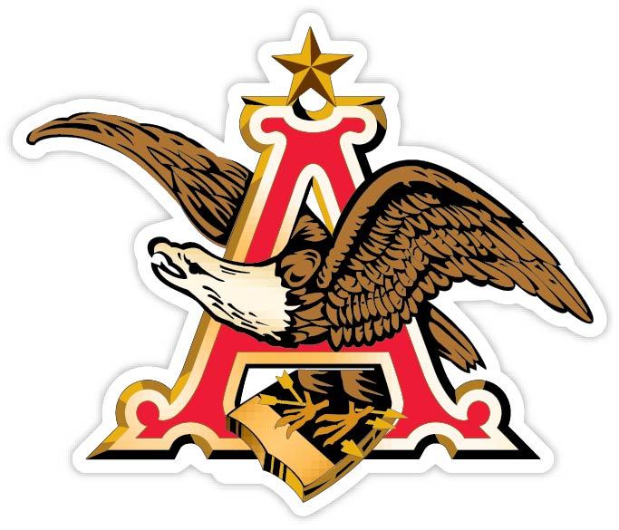 ANHEUSER BUSCH Sticker Decal *DIFFERENT SIZES* Beer Car Bumper Window Bar Wall