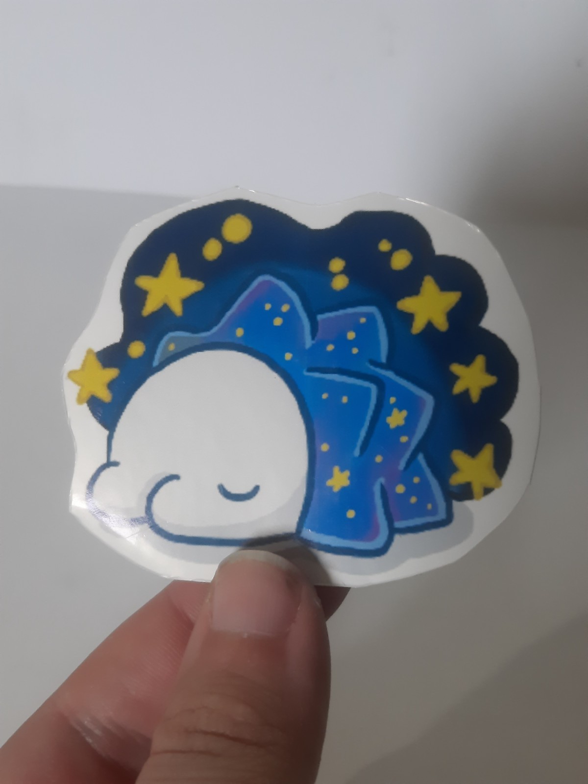 Sleepy Snom Sticker Hand Cut ~3" x 2" Jess-Sketch Original Cute Pokemon Sticker