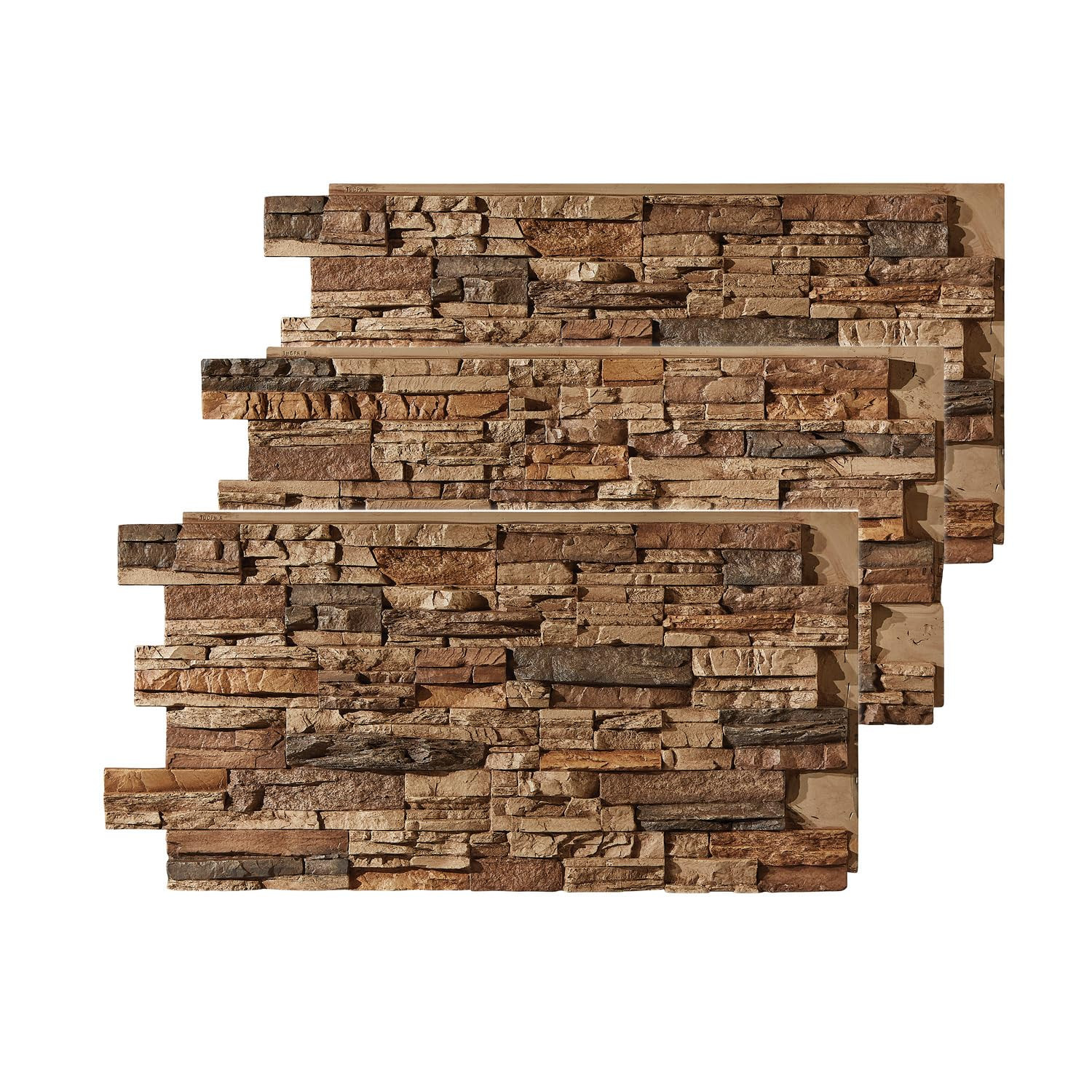 High-Density Polyurethane Faux Stone Wall Covering Panels for Interior and Exter