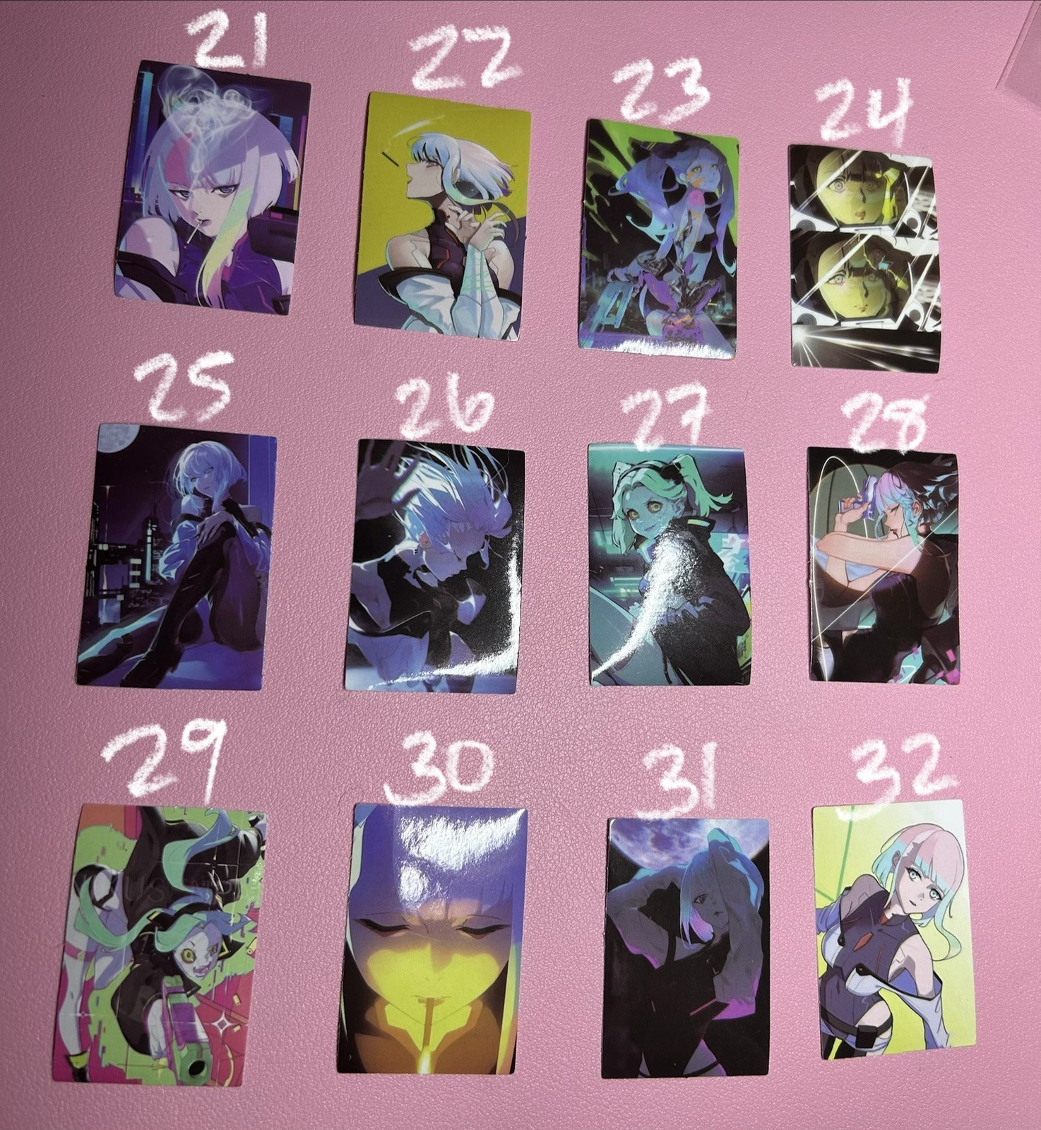 Cyber Punk And More Anime Stickers