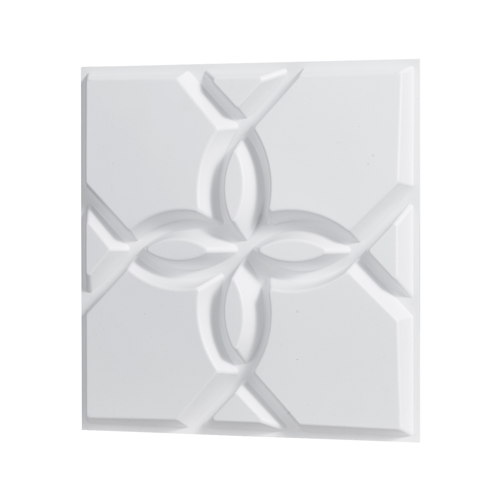 VEVOR 3D Wall Panels 33-Pack 11.81 x 11.81" PVC 32 Sq.Ft Coverage Floral Matte