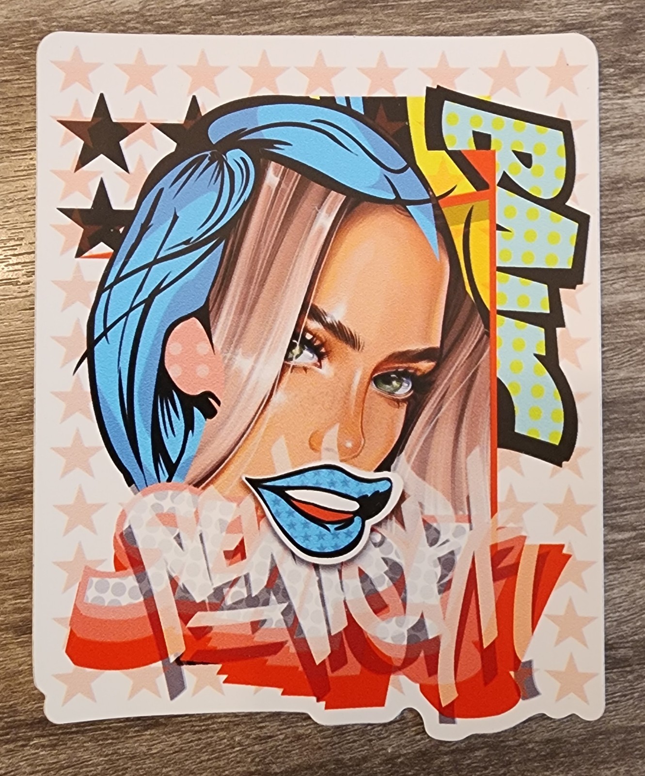 New York City Graffiti Sticker Rare NYC
