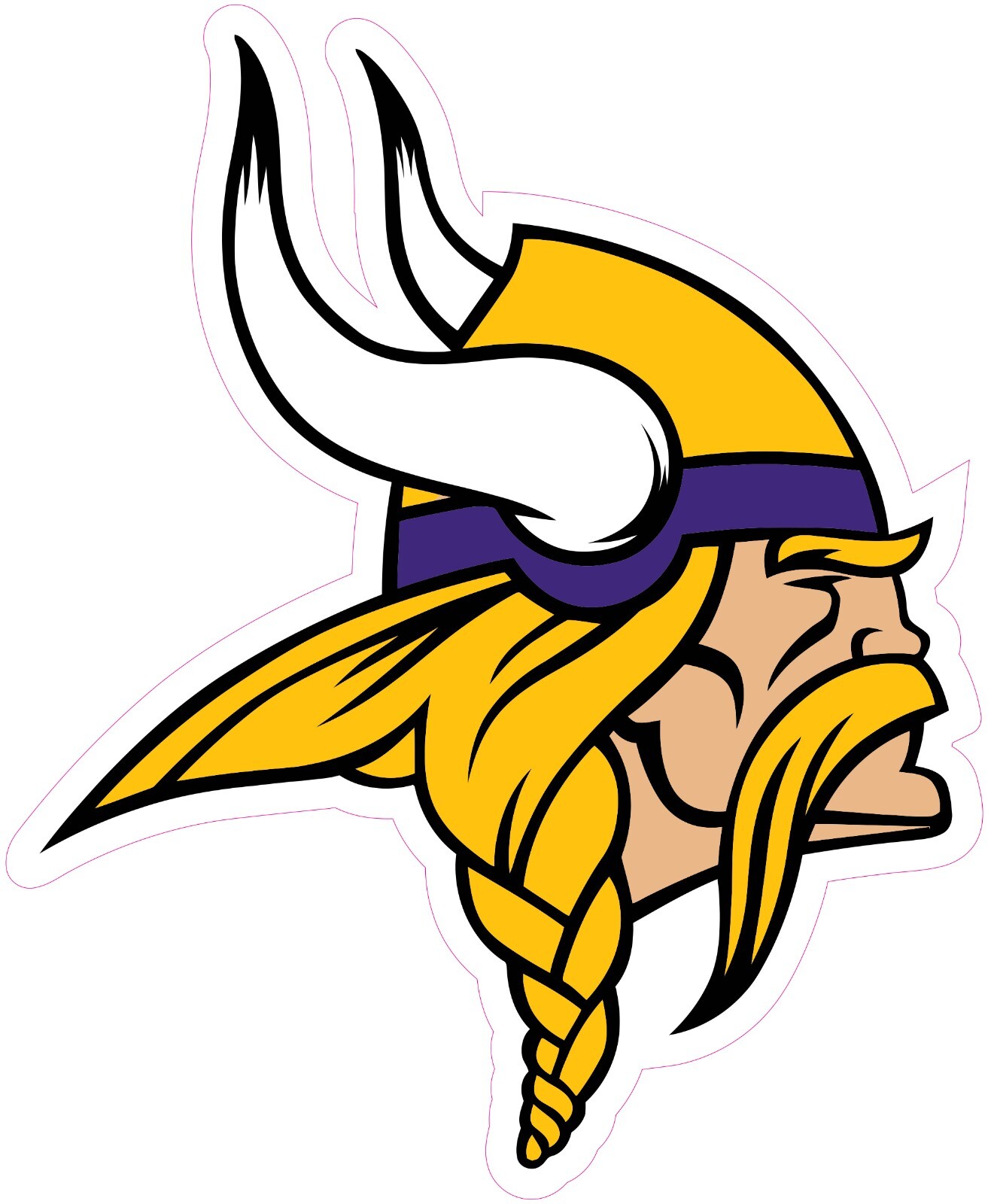 Minnesota Vikings Football Vinyl Decal Sticker Car Truck Bumper Tumbler Mug
