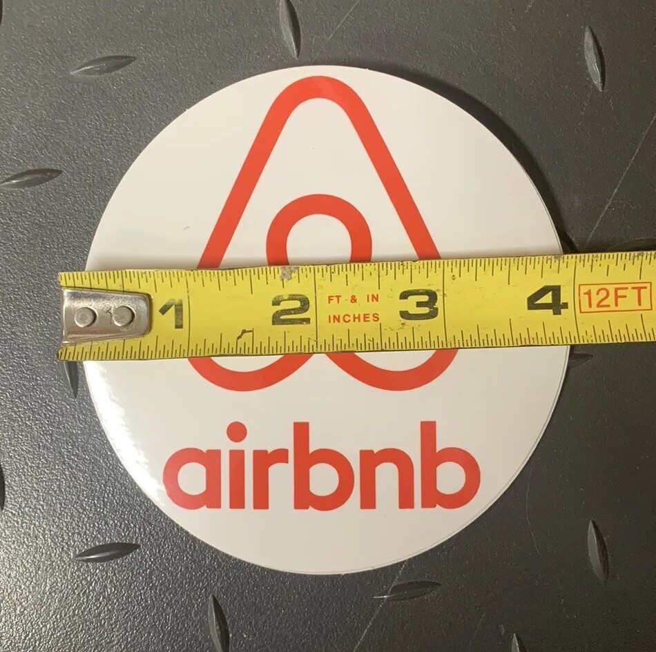 Welcome Alert Attract Guests To Airbnb Door Window Wall Mail Box Vinyl Sticker