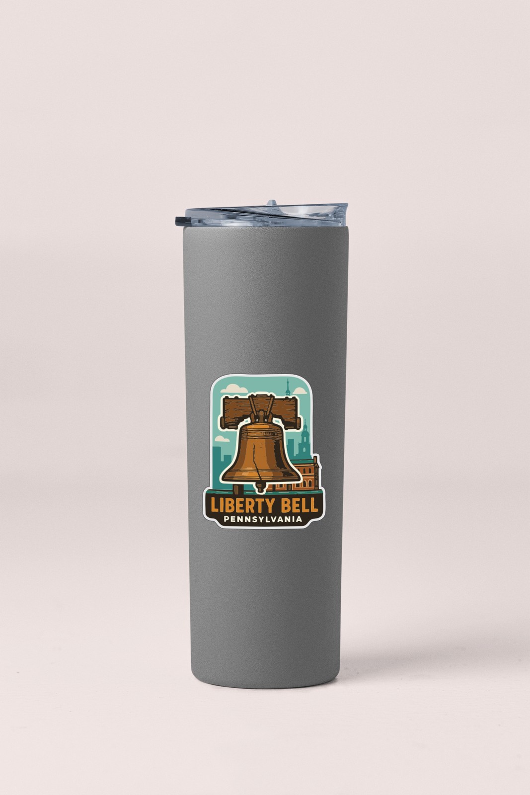 Liberty Bell Pennsylvania Sticker Decal Vinyl Die-Cut Symbolic Landmark Design
