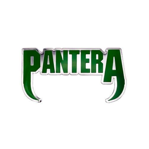 Pantera Green Logo Metallic Emblem Sticker Decal Heavy Metal