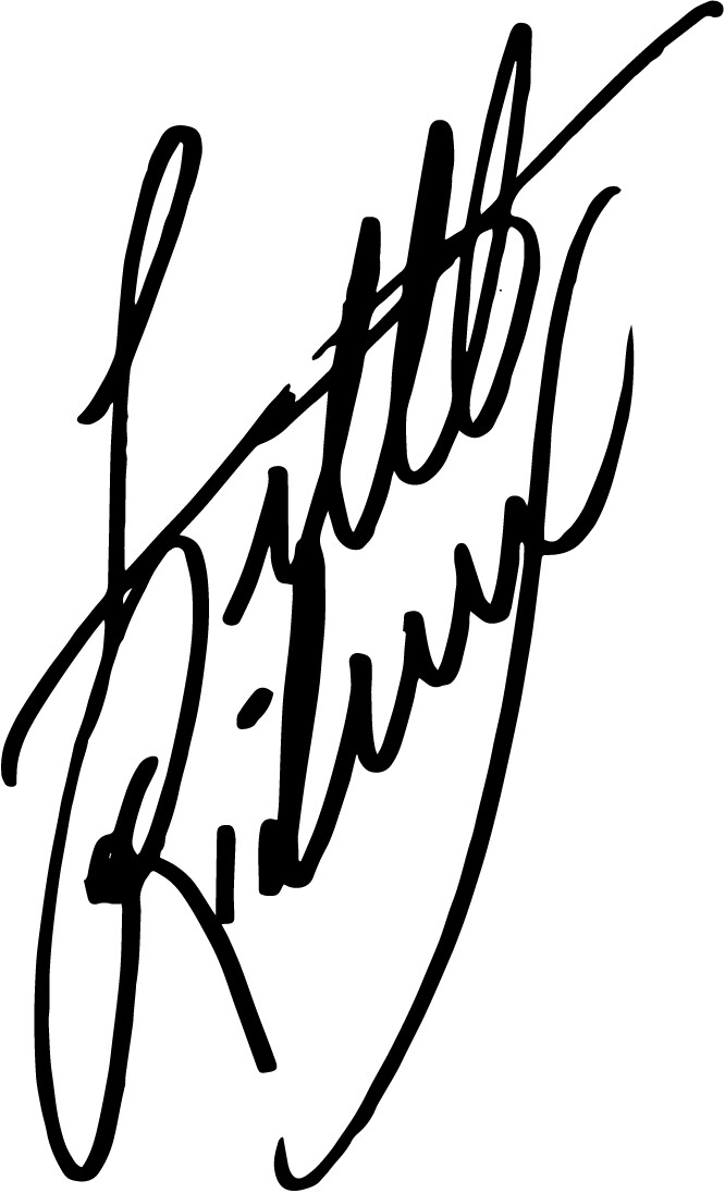Little Richard Autograph signature VINYL STICKER CAR DECAL Rock & Roll 4"x7"