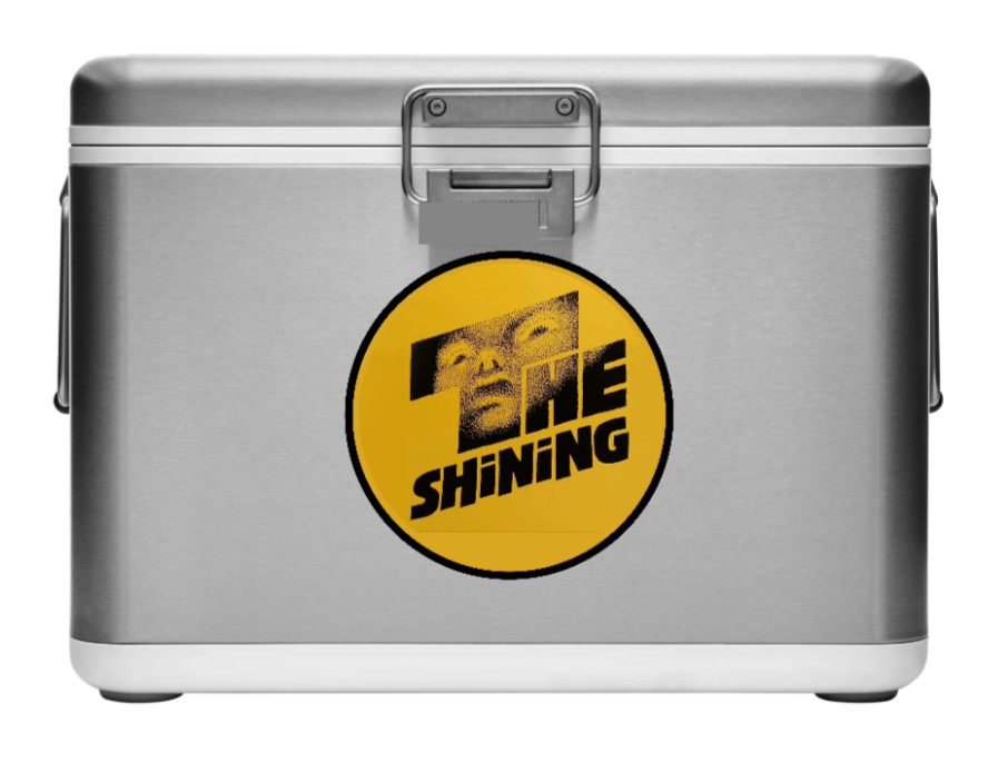 Halloween – (The Shining) 4" Decal Car Window Cooler Laptop Decorations Bags Bar