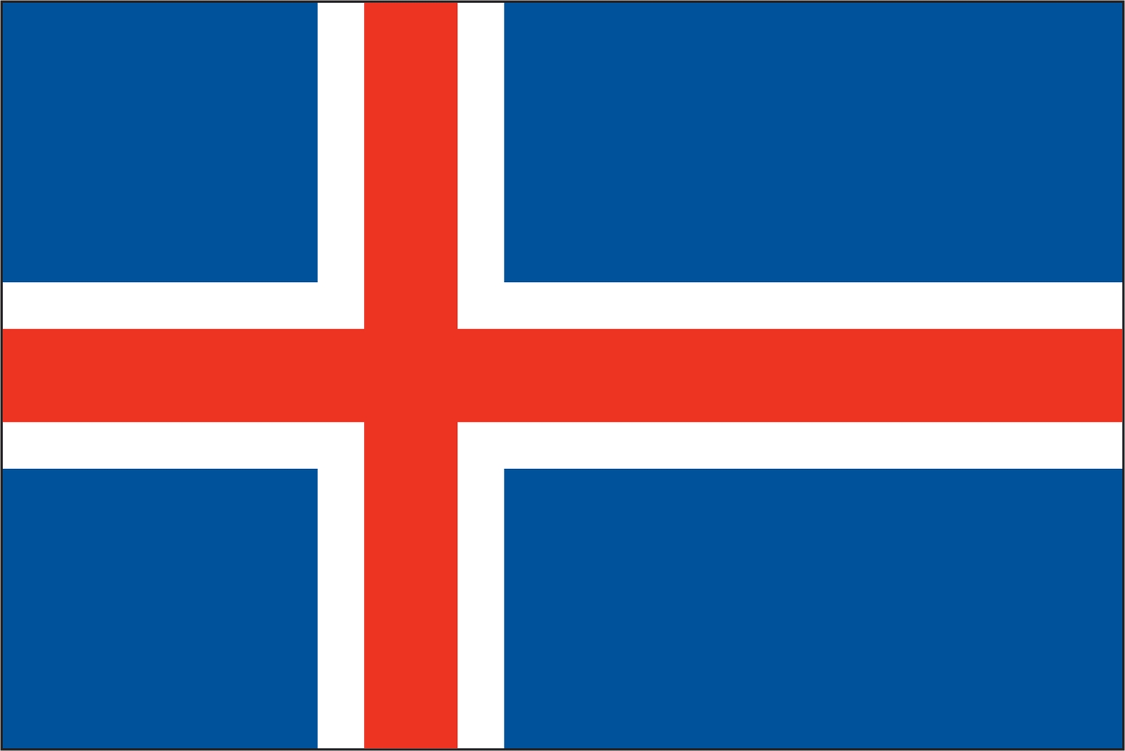Iceland Flag Vinyl Decal / Sticker ** 5 Sizes **
