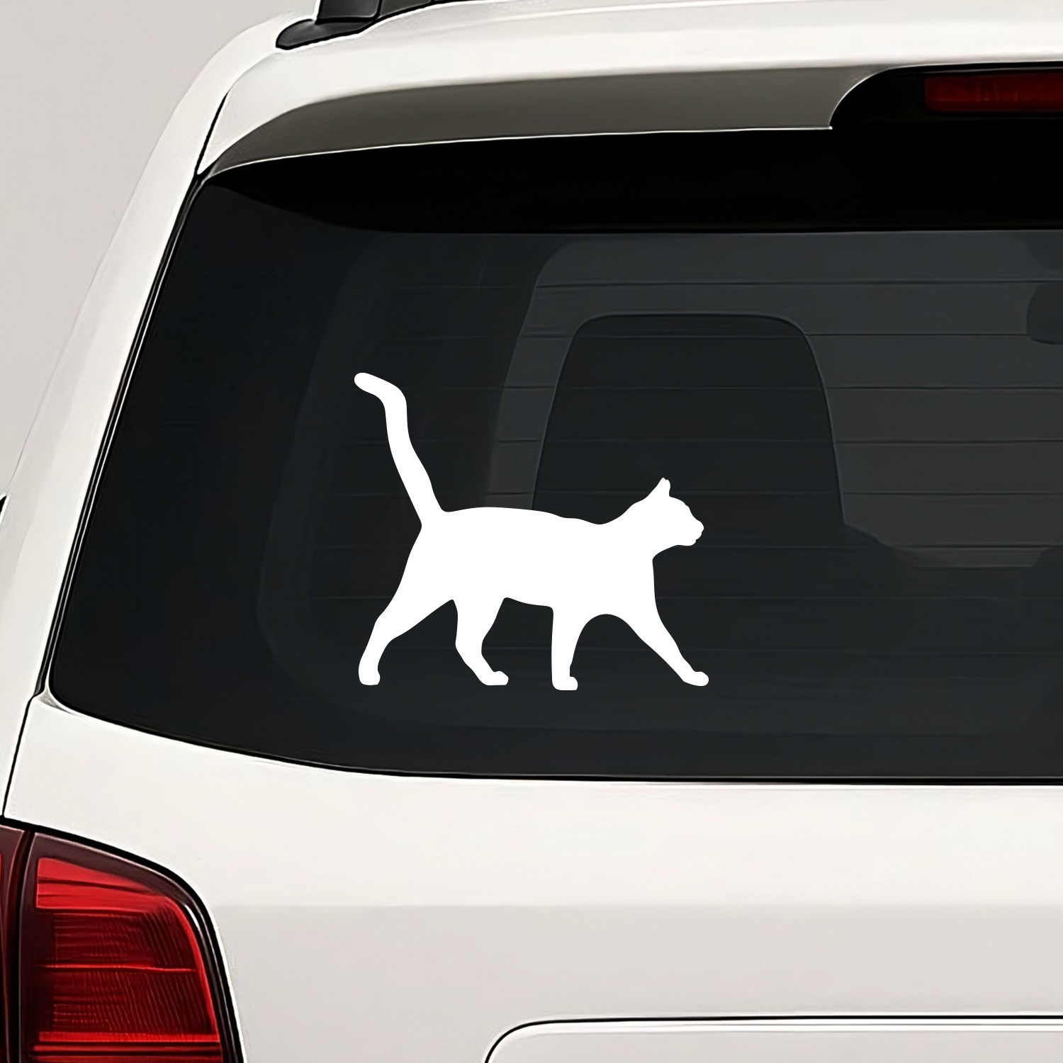 Cat Vinyl Die Cut Decal Sticker – Silhouette Outline Pet Animal Kitten
