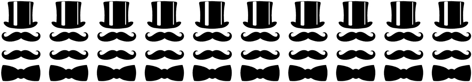Electric outlet decal, set of 10 mustache hat bowtie vinyl, mustache funny decal