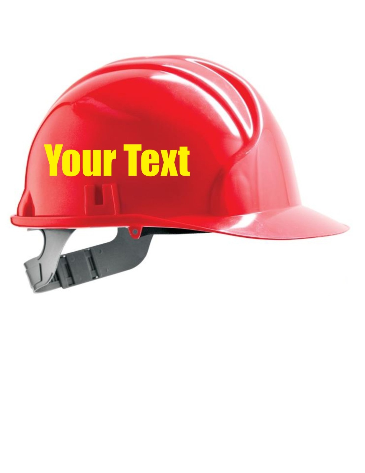 2 CUSTOM TEXT HARD HAT HELMET STICKER DECAL