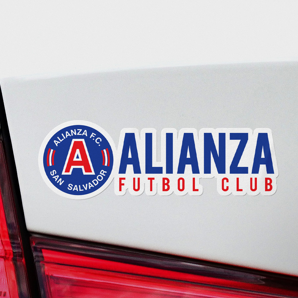 4 Pack Alianza FC El Salvador Vinyl Sticker Decal Calcomania San Salvador Soccer