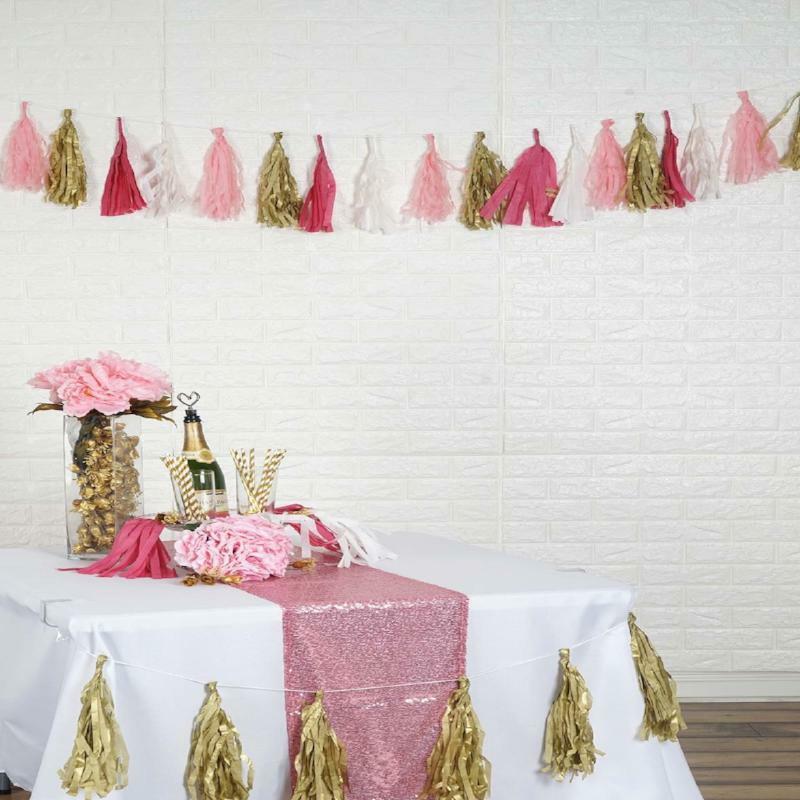 WALL PANELS 58 sq ft White Faux Brick Texture Waterproof Backdrop Decorations