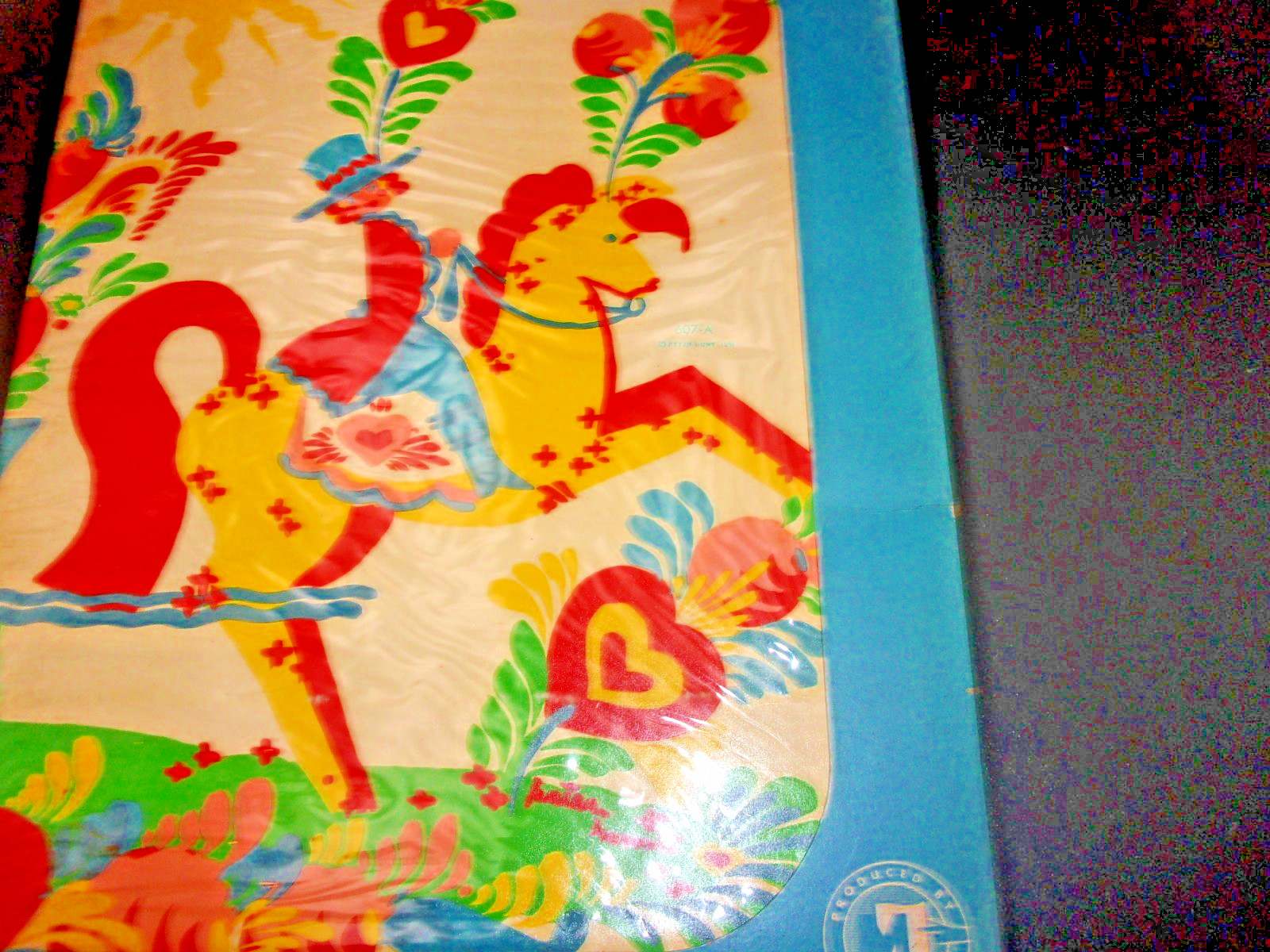 Vintage PETER HUNT, Nursery or childs Mural Decals Wall Sticker lot of 2,