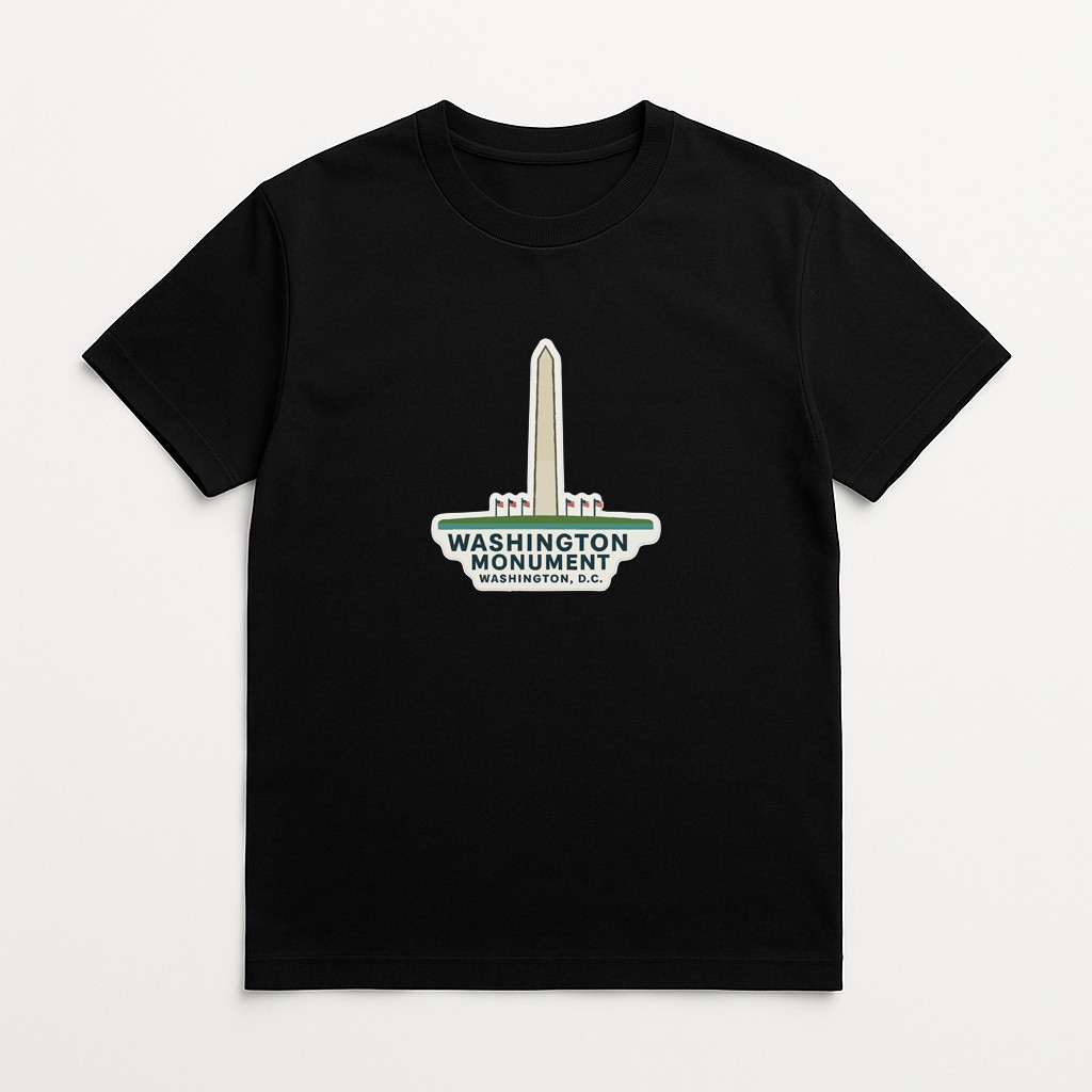 Washington Monument Washington DC Iron On Heat Transfer Vinyl HTV Symbolic