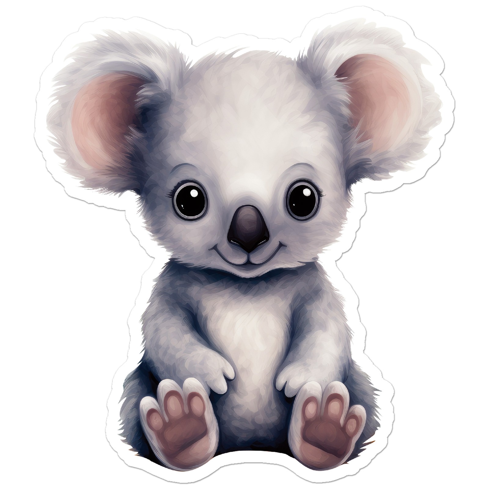 Cute Baby Koala Bear – Vinyl Decal Sticker – Car Window Laptop – ebn11220