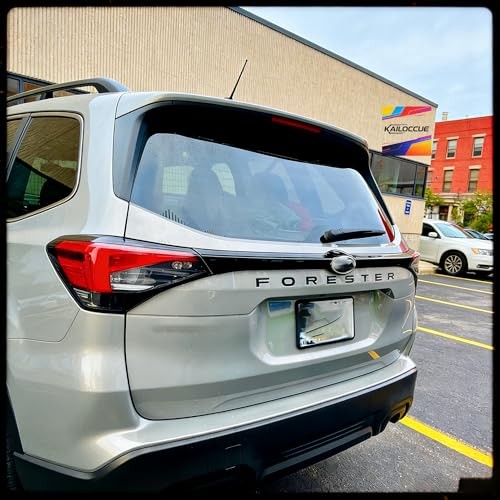 Rear Trunk Letter Emblem Decal Sticker for 2025-2026 Forester (Black) | BLACK