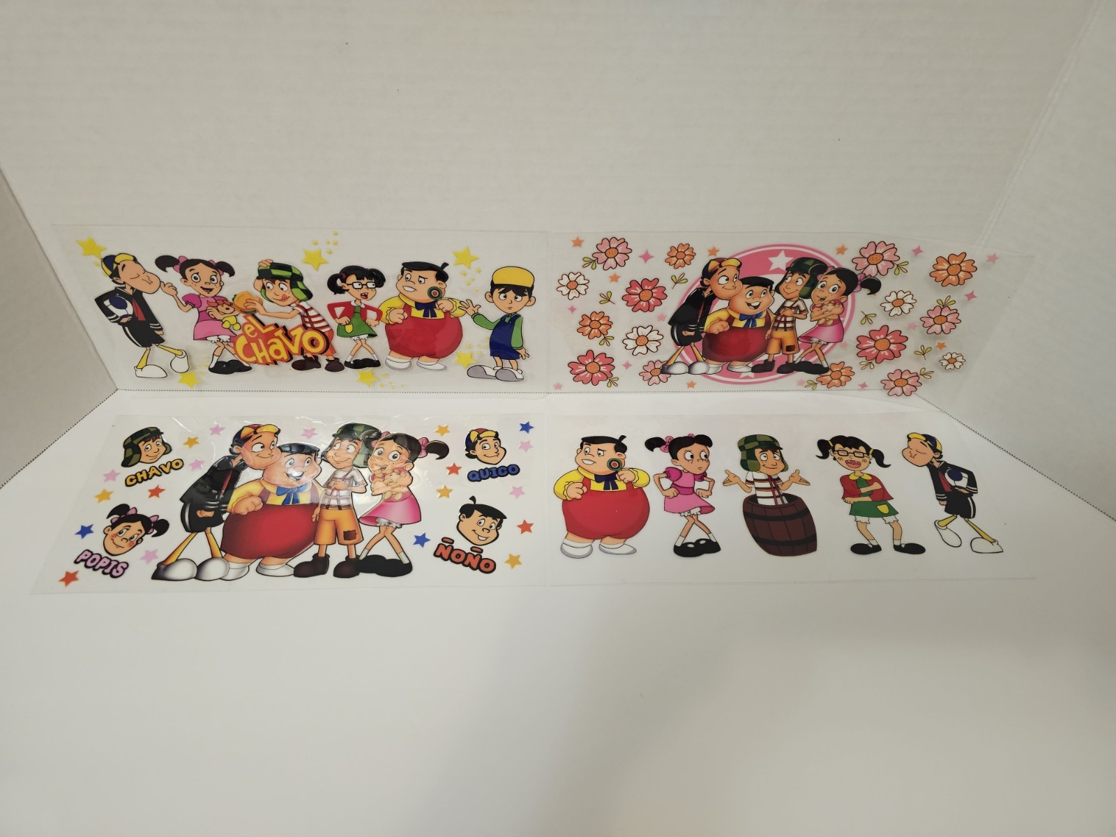 El Chavo Del Ocho Assorted Cup Wrap Transfer Decals