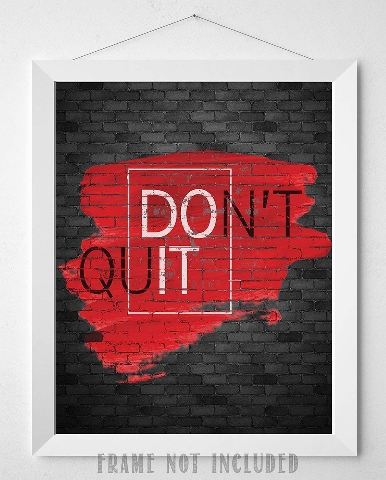 Don't Quit/Do It – 11×14 Unframed Typography Art Print Poster – Great Inspira…