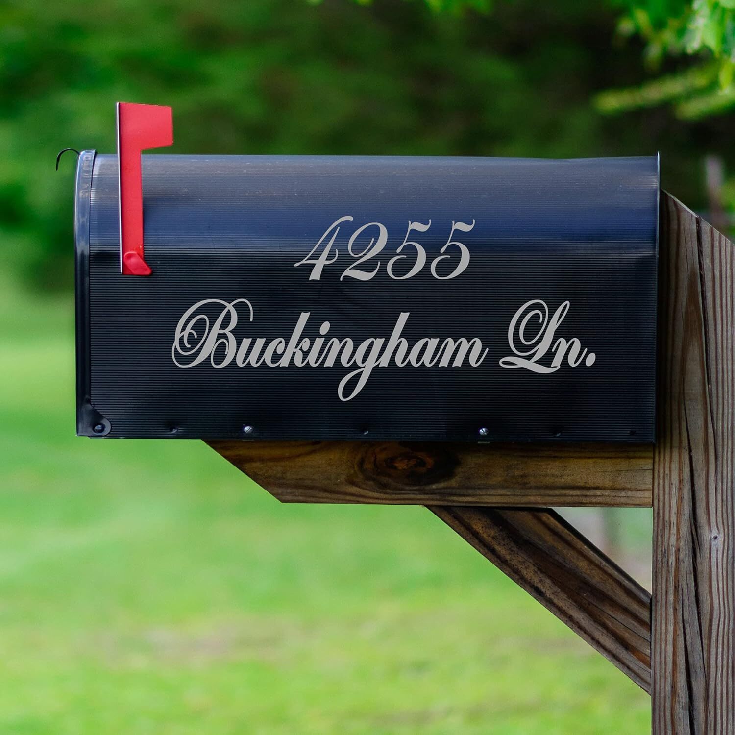 Mailbox Decals With Personalized Street Address Set of Two – CMB5