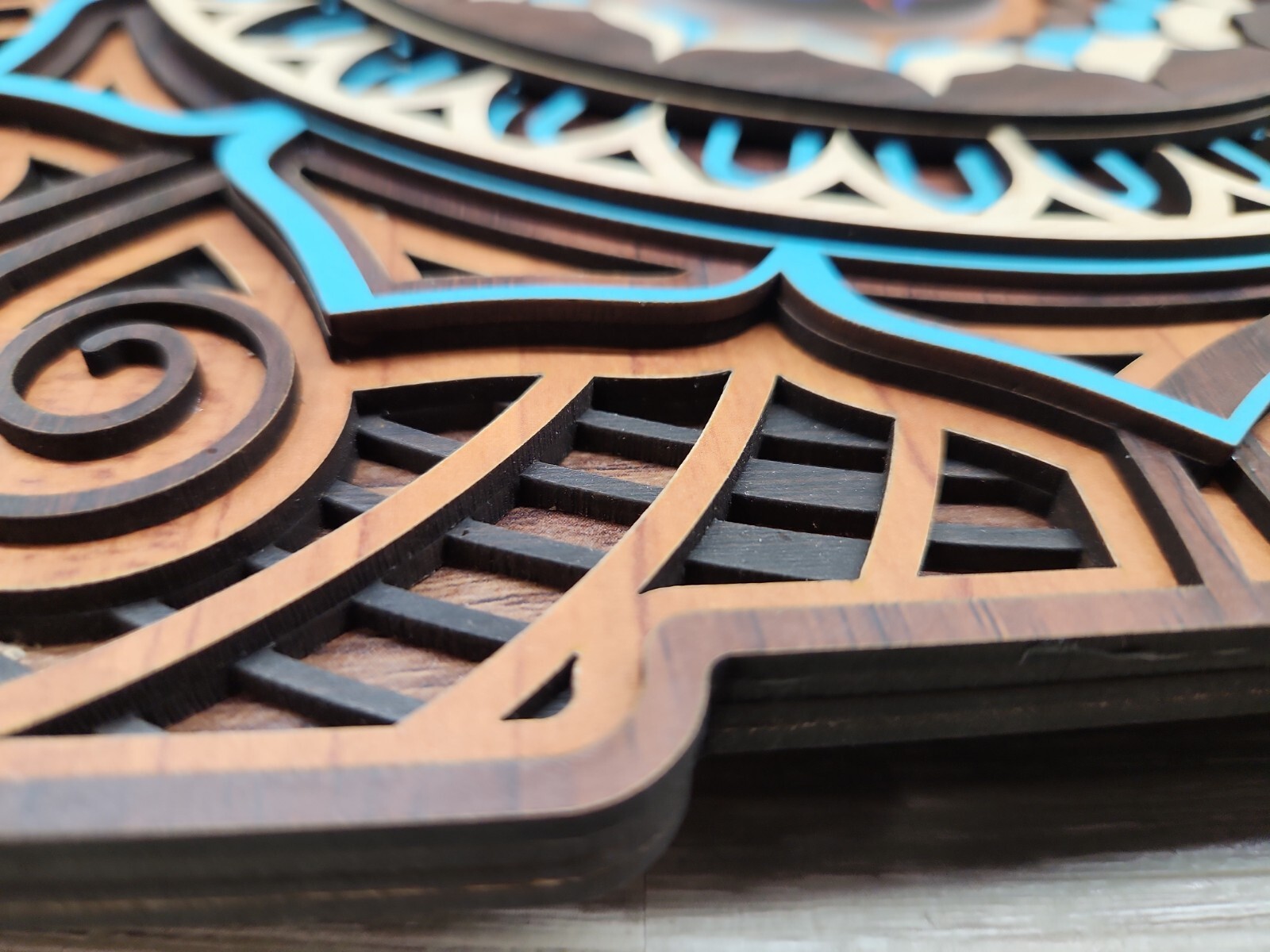 Mandala Is Hidu Decorative Art Representing The Harmony Of The Universe (Unique)