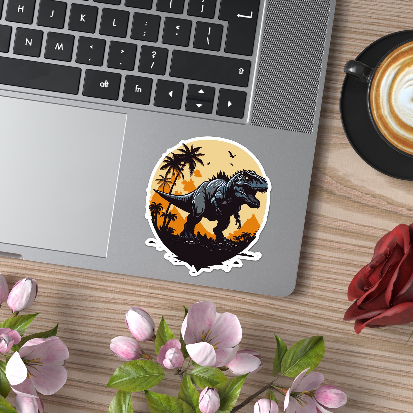 T-Rex Dinosaur – Vinyl Decal Sticker – Car Window Laptop – ebn11692