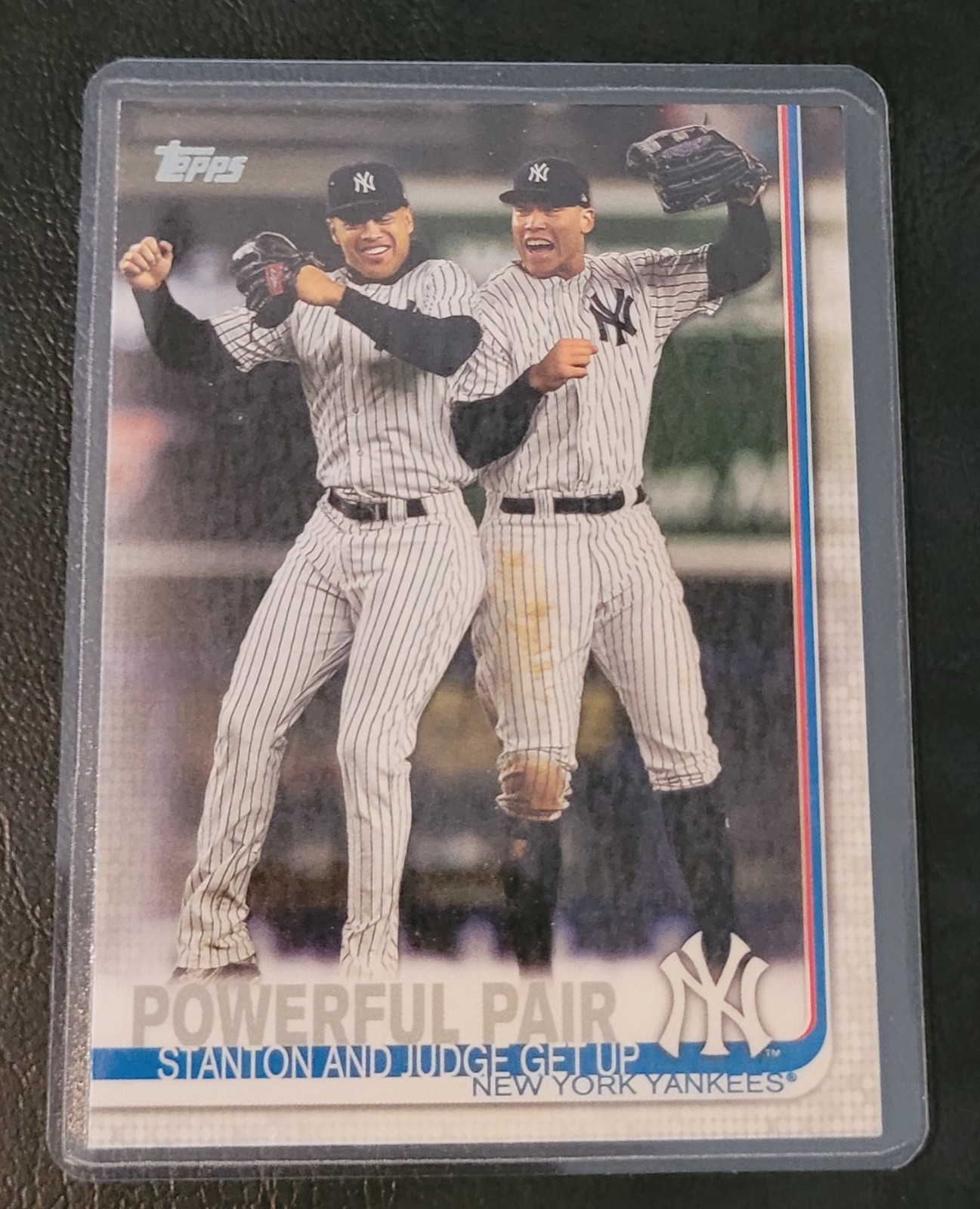 Aaron JUDGE Baseball Card HOF Fridge/Locker/Cabinet Laminated Magnet YANKEES