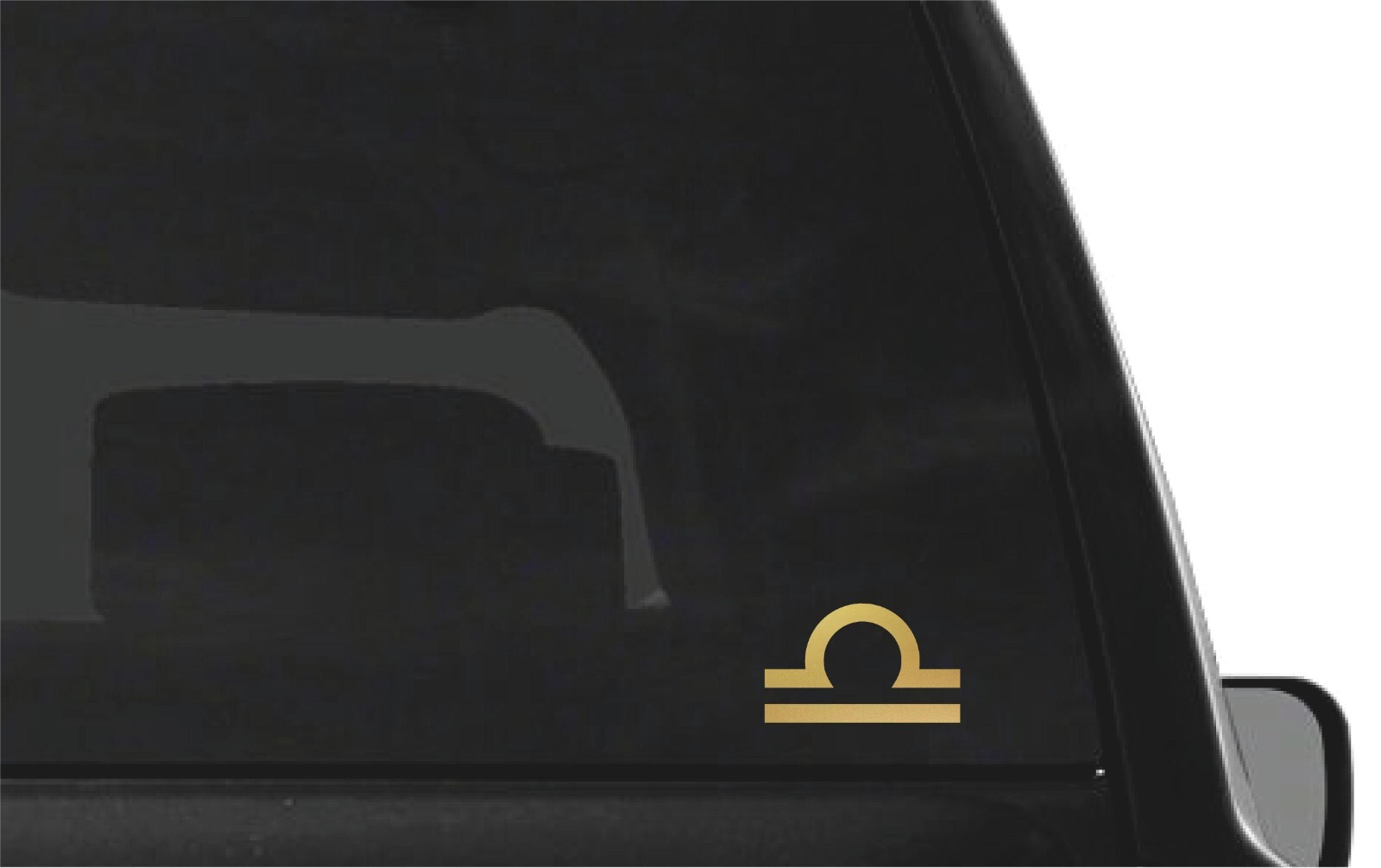 Libra Zodiac Symbol Vinyl Decal Car Window Laptop Zodiac Sticker