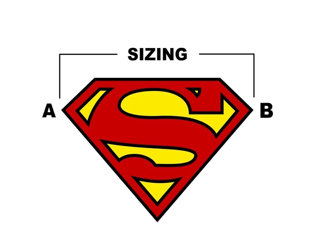 SUPERMAN Logo Decal Pick Size