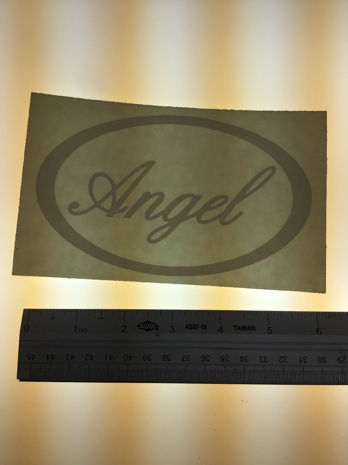 Angel WITHOUT Halo – WHITE – Vinyl Sticker Decal – Y7-2.695