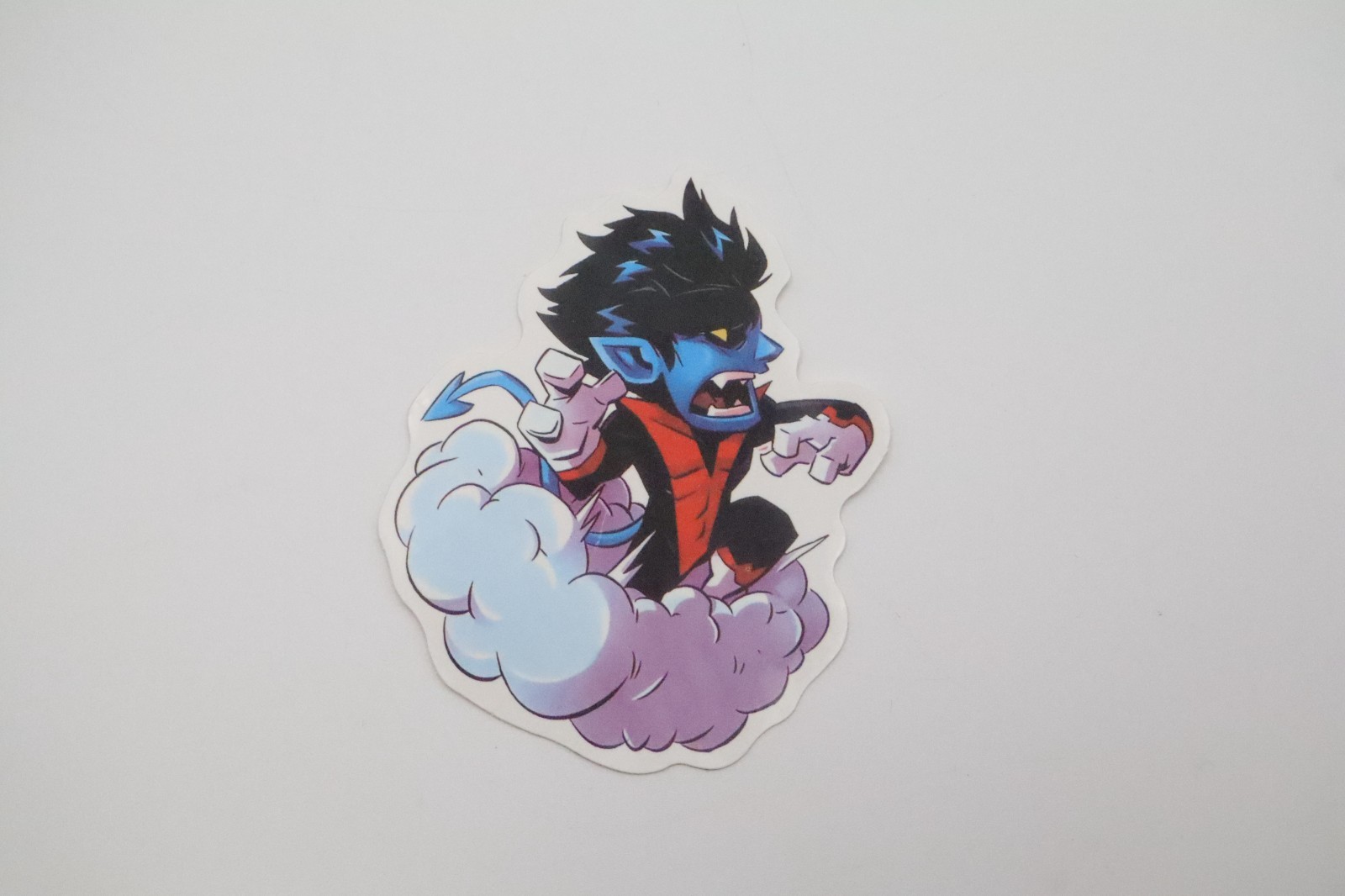 X-Men Nightcrawler Blue Teleporting Mutant Die Cut Sticker Decal 3.5 Inch