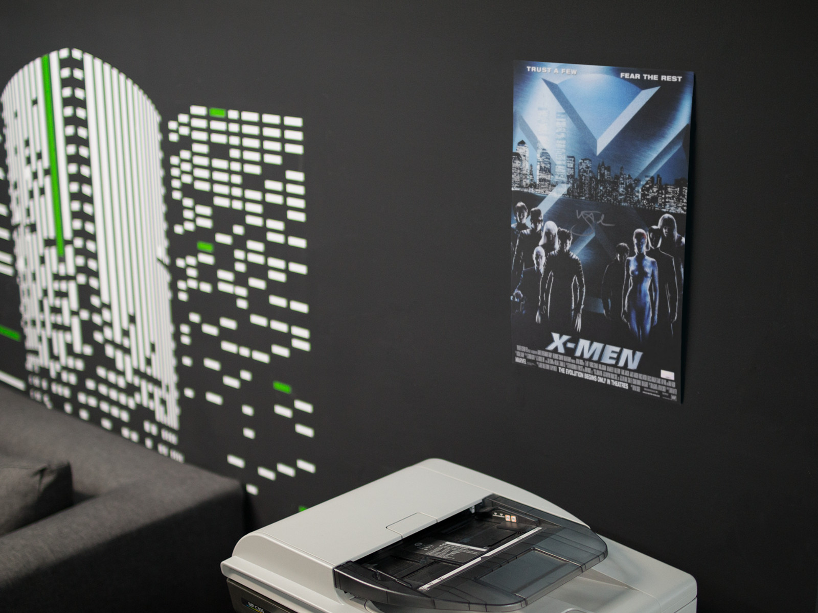 X-MEN Movie Wall Vinyl Decal Poster Canvas Print (Removable Adhesive)