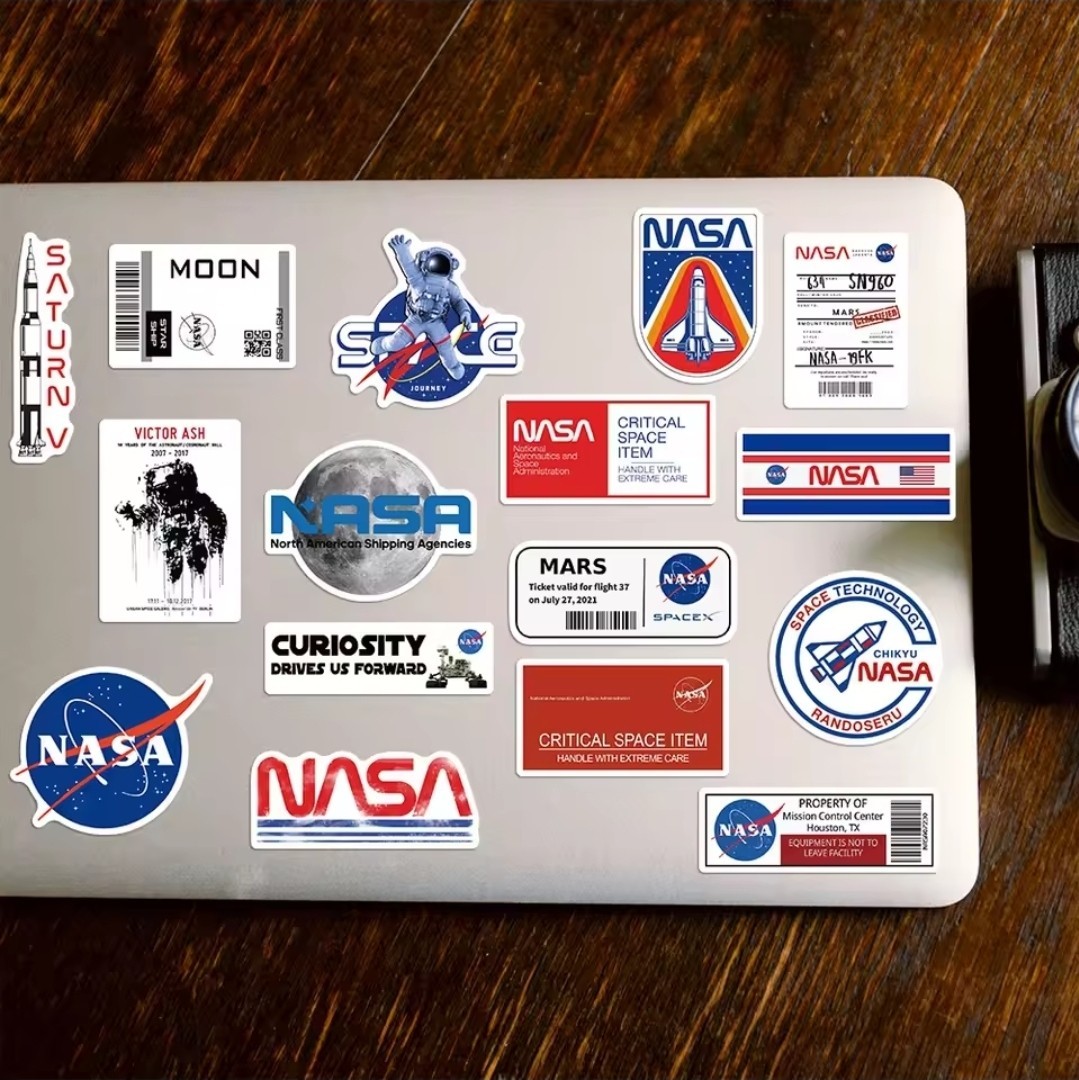10 pc NASA Sticker Set Collectible Stickers ST4