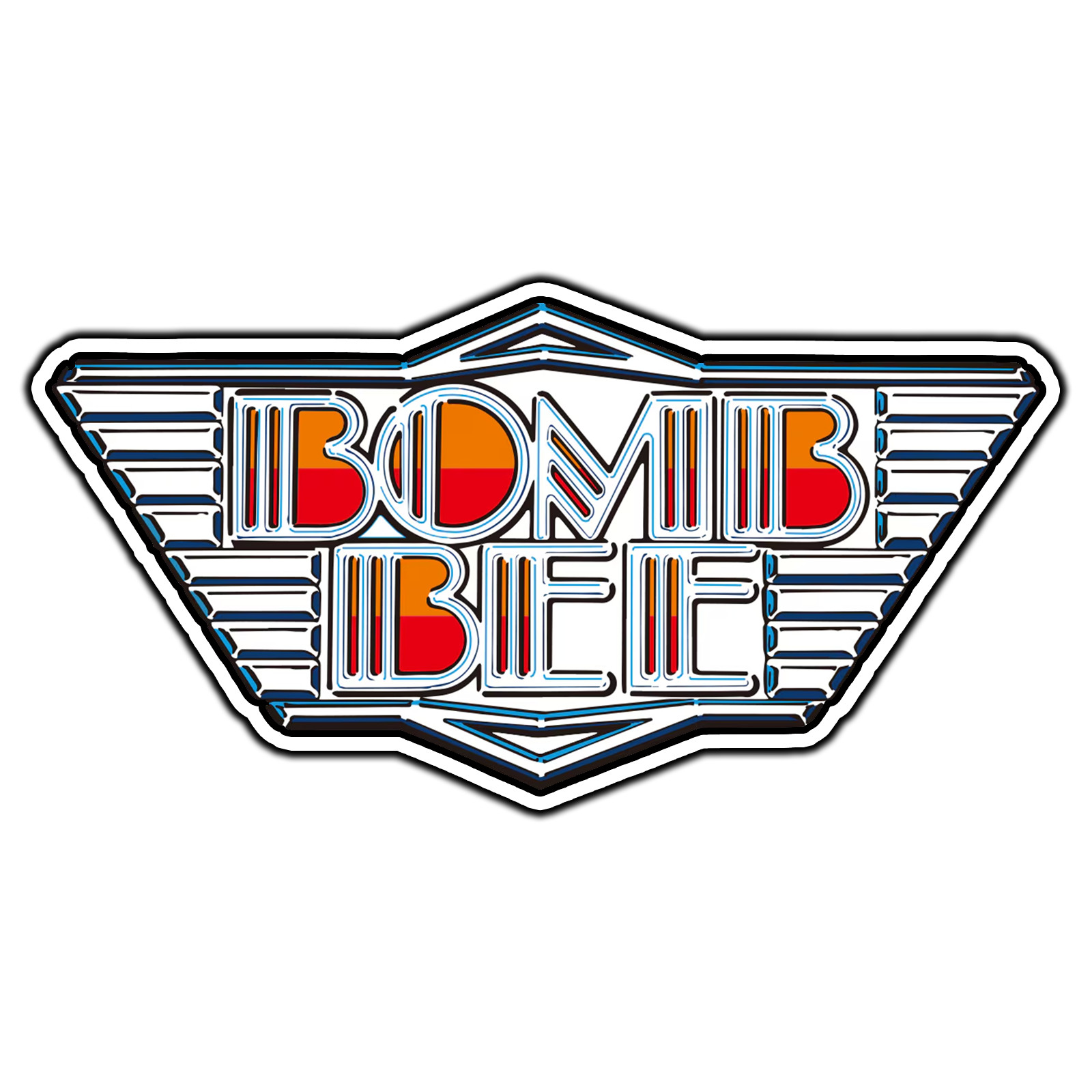 Bomb Bee Arcade Logo #1 Sticker Waterproof Vinyl Decal Die-Cut