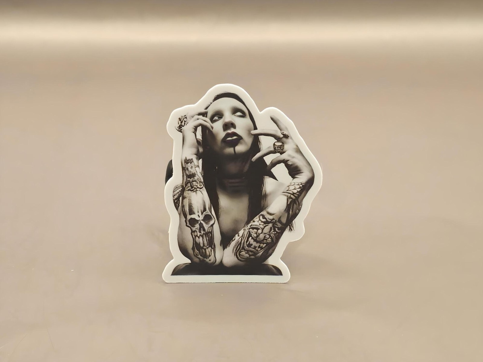 Marilyn Manson Inspired Stickers Gothic Alternative Rock Metal Decals Antichrist