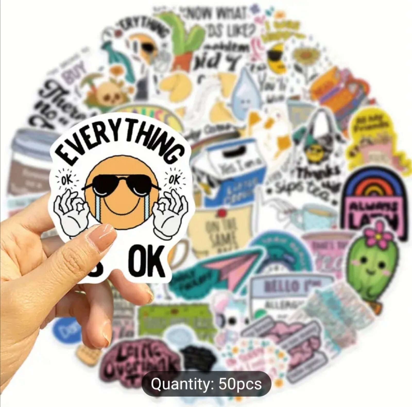 10 PCS Sarcastic Funny Sayings Quotes Stickers BRAND NEW