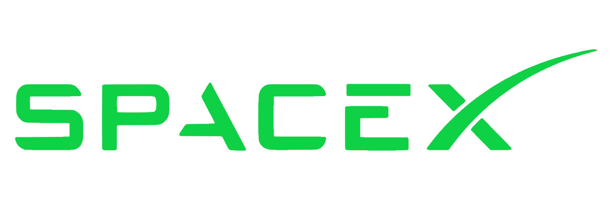 2 X SPACEX (2 Stickers) Decal Stickers for Cars, Windows, Laptops, Wall, Tablet.