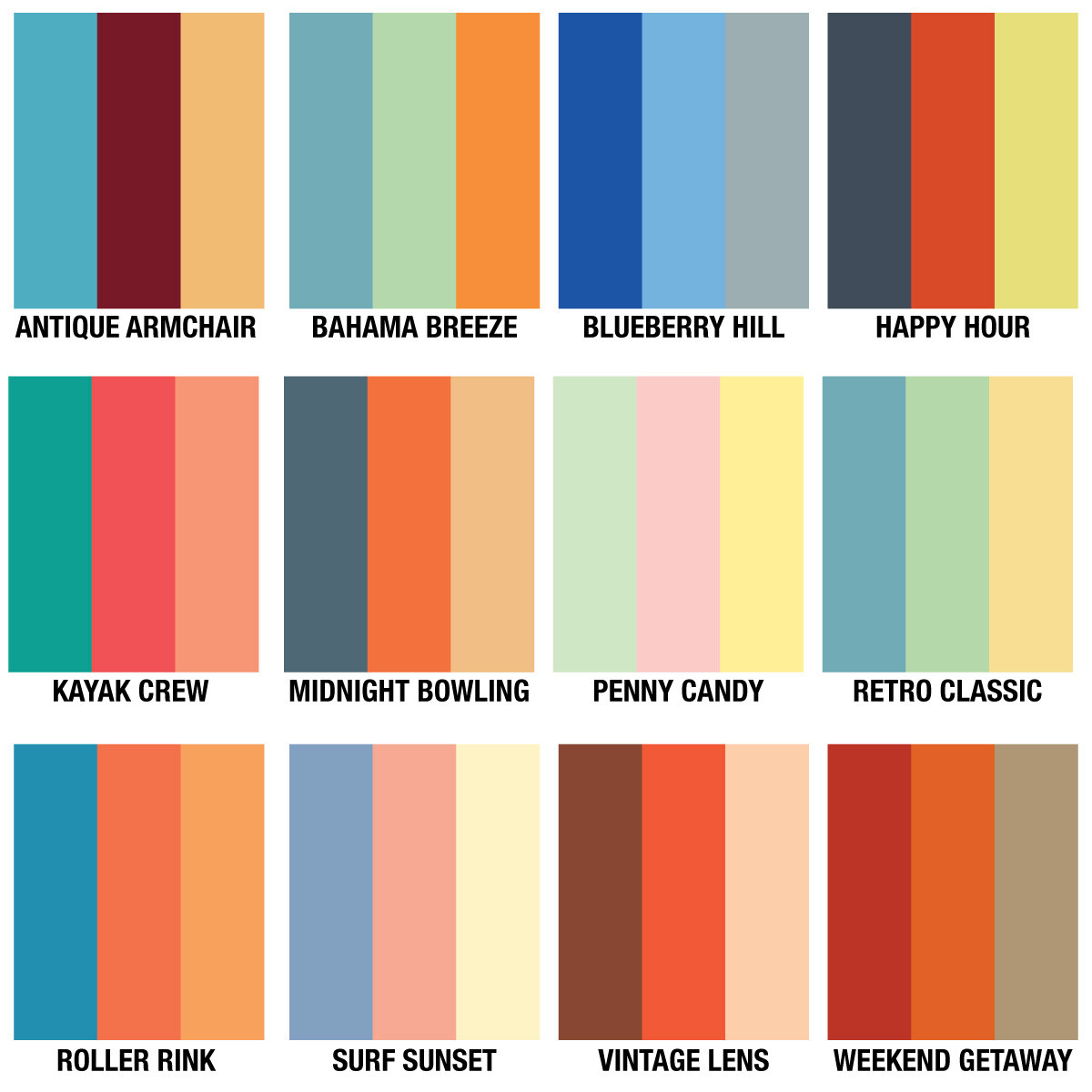 Atomic Starburst Wall Decals & Accents – Medium Set Of 50 – 12 Color Palettes