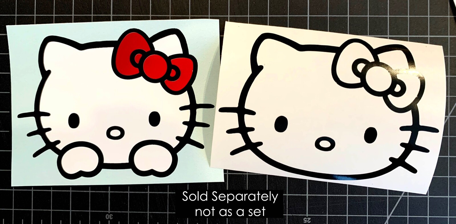 Hello Kitty Face Decal/Sticker