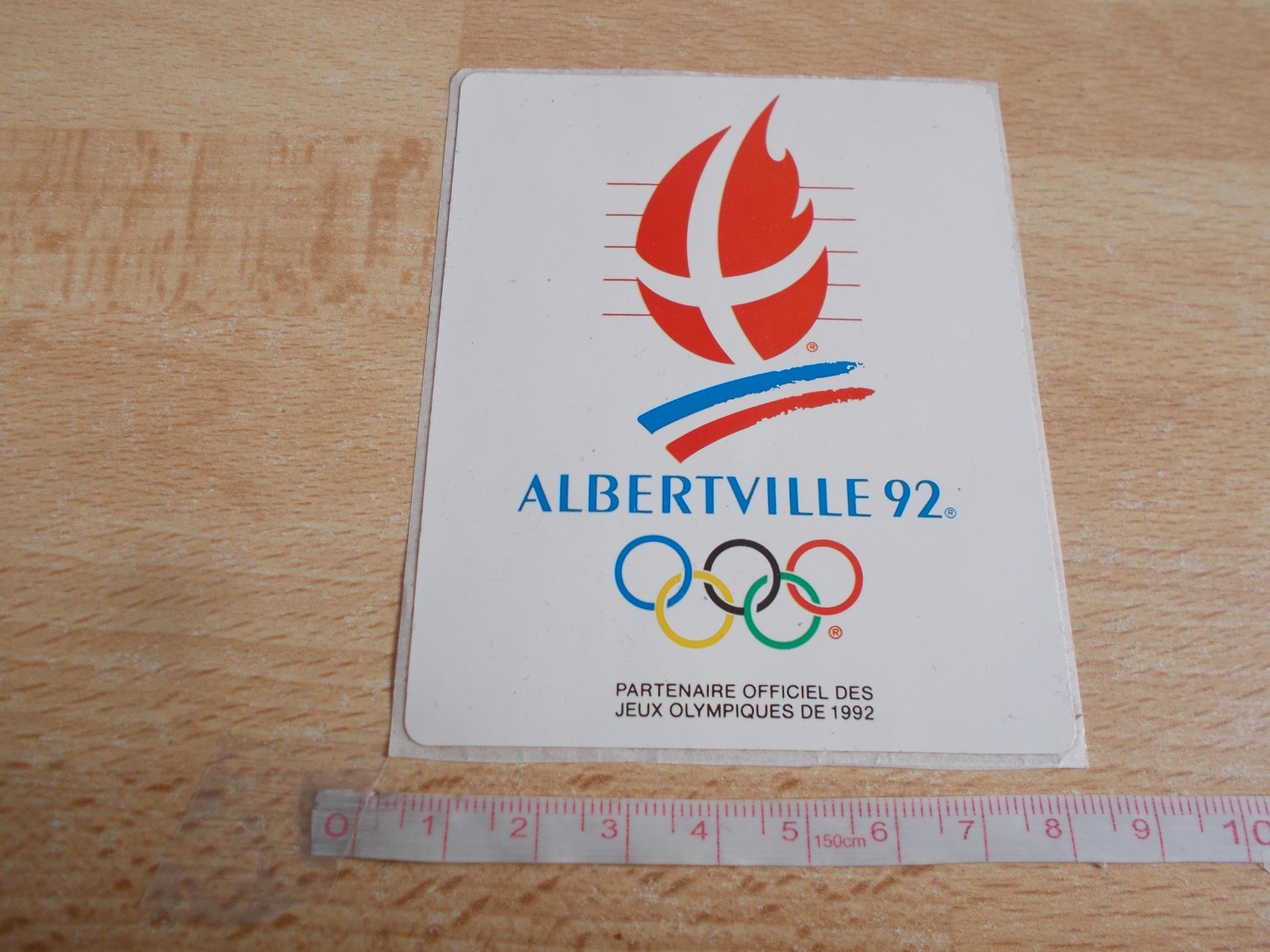 Sticker Games Olympics Albertville 92