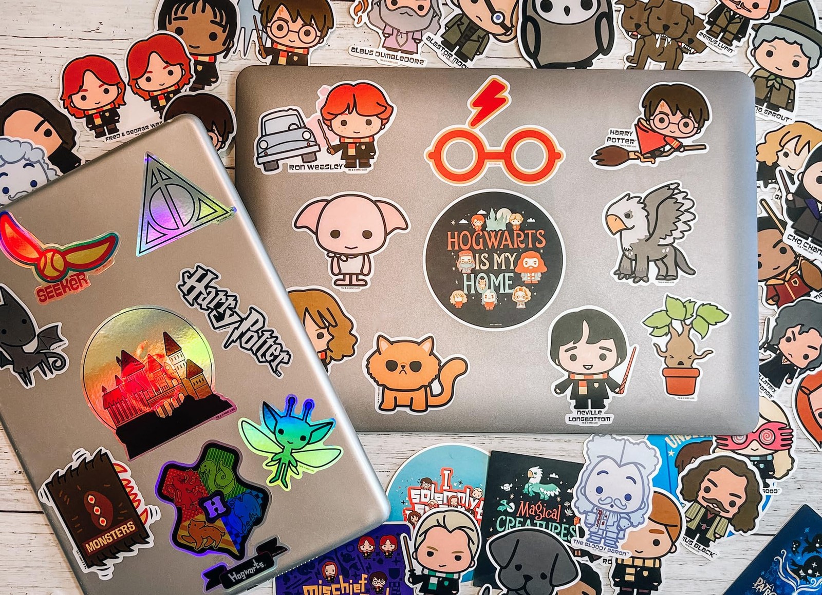 Conquest Journals Harry Potter Chibi Vinyl Decal 60 Pack, White