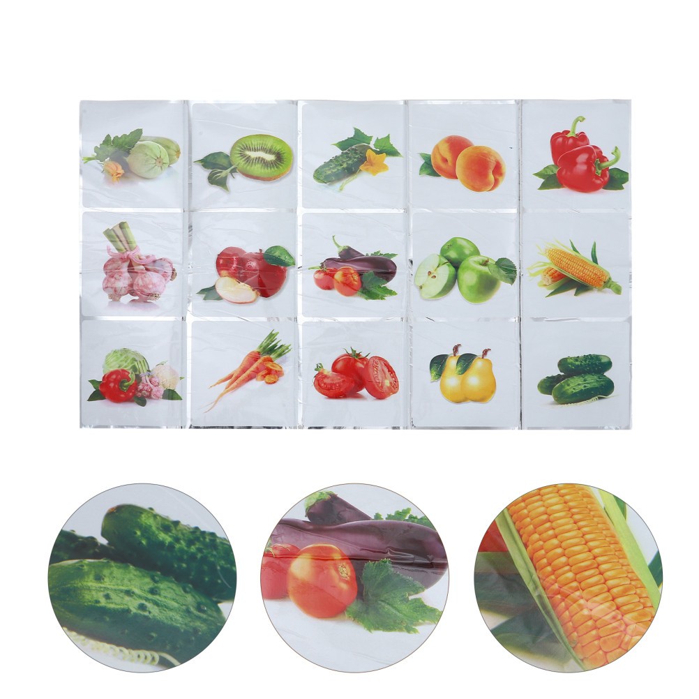 Multi Color Wall Art Stickers for Kitchen Anti Oil Durable Wall Decor Decals