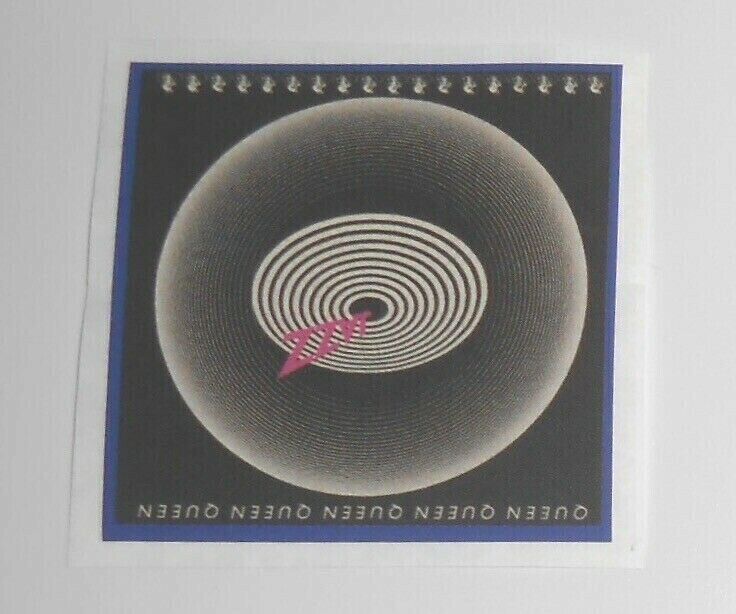 Queen Jazz Small Sticker (square) 1.5×1.5 Freddie Mercury