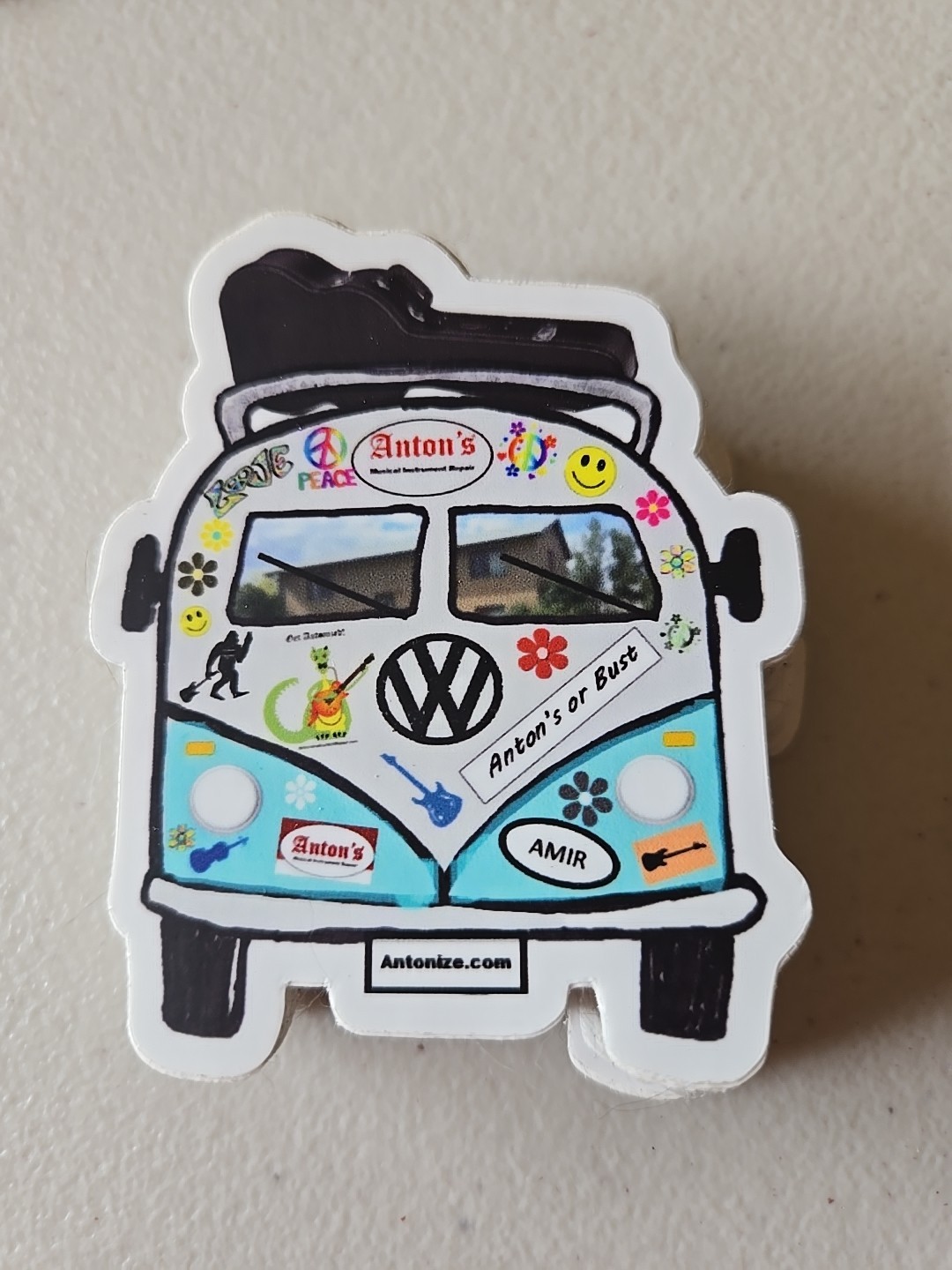Guitar Case Stickers, Good For Laptops And Water Bottles Too.
