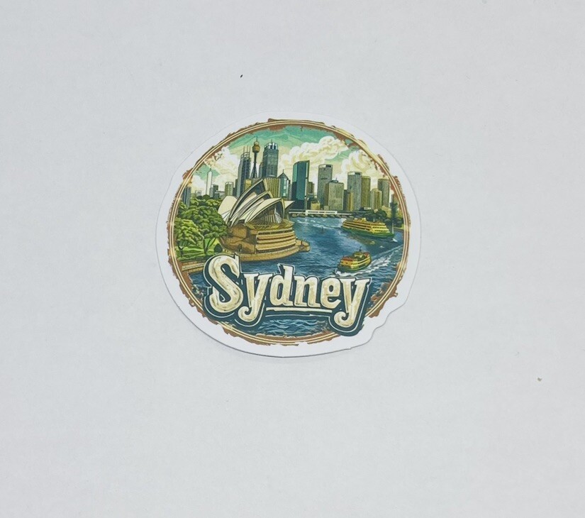 Sydney Australia Sticker Travel City Tour Art Decal Vinyl Souvenir Tc6